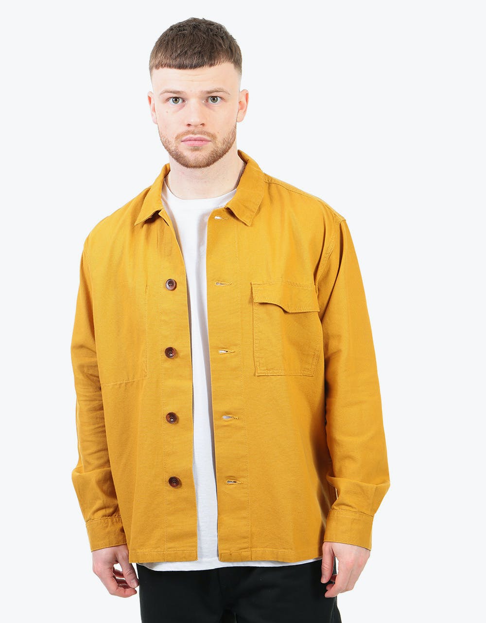Uskees Lot #3003 L/S Work Shirt - Yellow