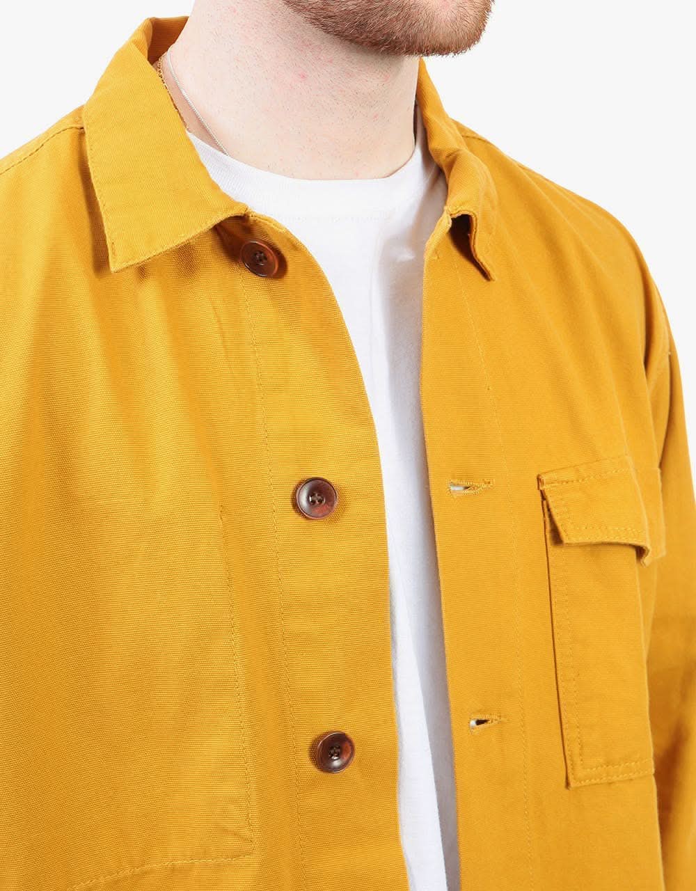 Uskees Lot #3003 L/S Work Shirt - Yellow