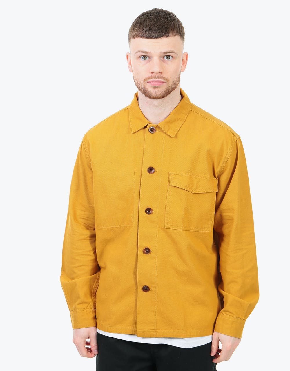 Uskees Lot #3003 L/S Work Shirt - Yellow