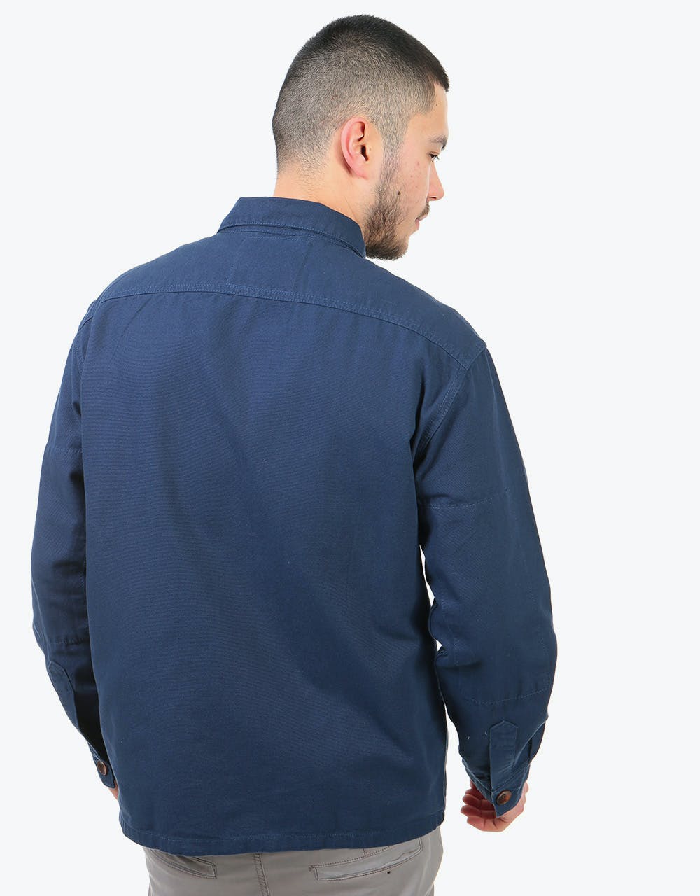 Uskees Lot #3003 L/S Work Shirt - Navy
