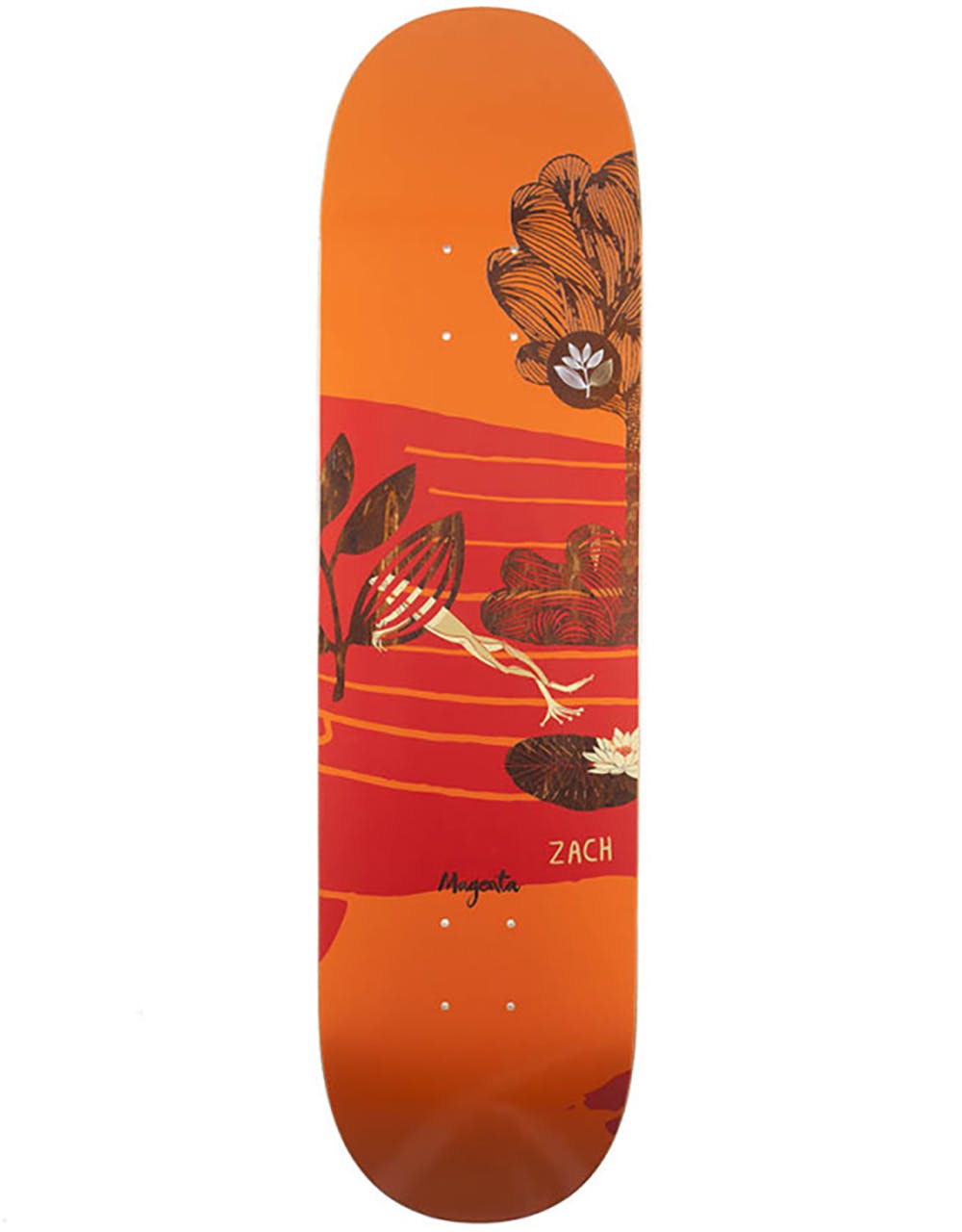 Magenta Lyons Leap Series Skateboard Deck - 8"