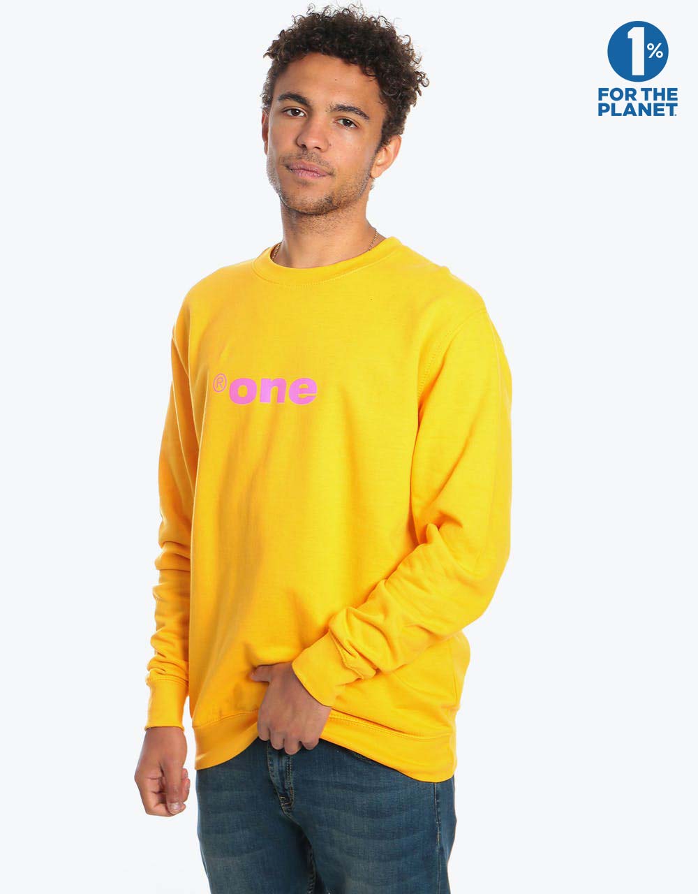 Route One Registered Sweatshirt - Gold