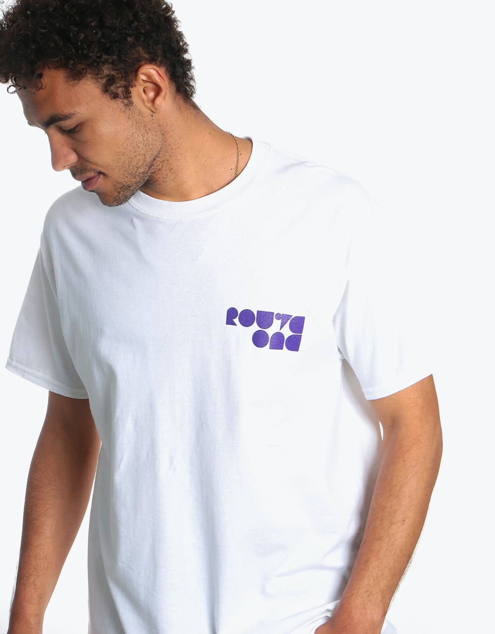 Route One Heavy T- Shirt - White