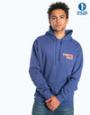 Route One Heavy Pullover Hoodie - Denim Blue
