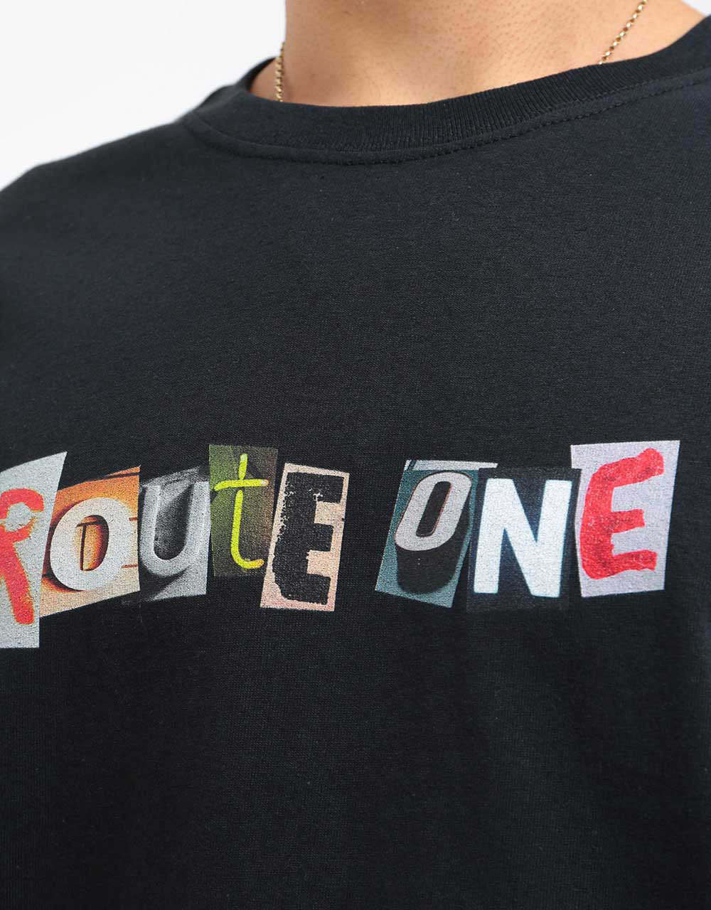 Route One Ransom T-Shirt - Black