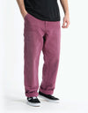 Carhartt WIP Double Knee Pant - Dusty Fuschia (Aged Canvas)