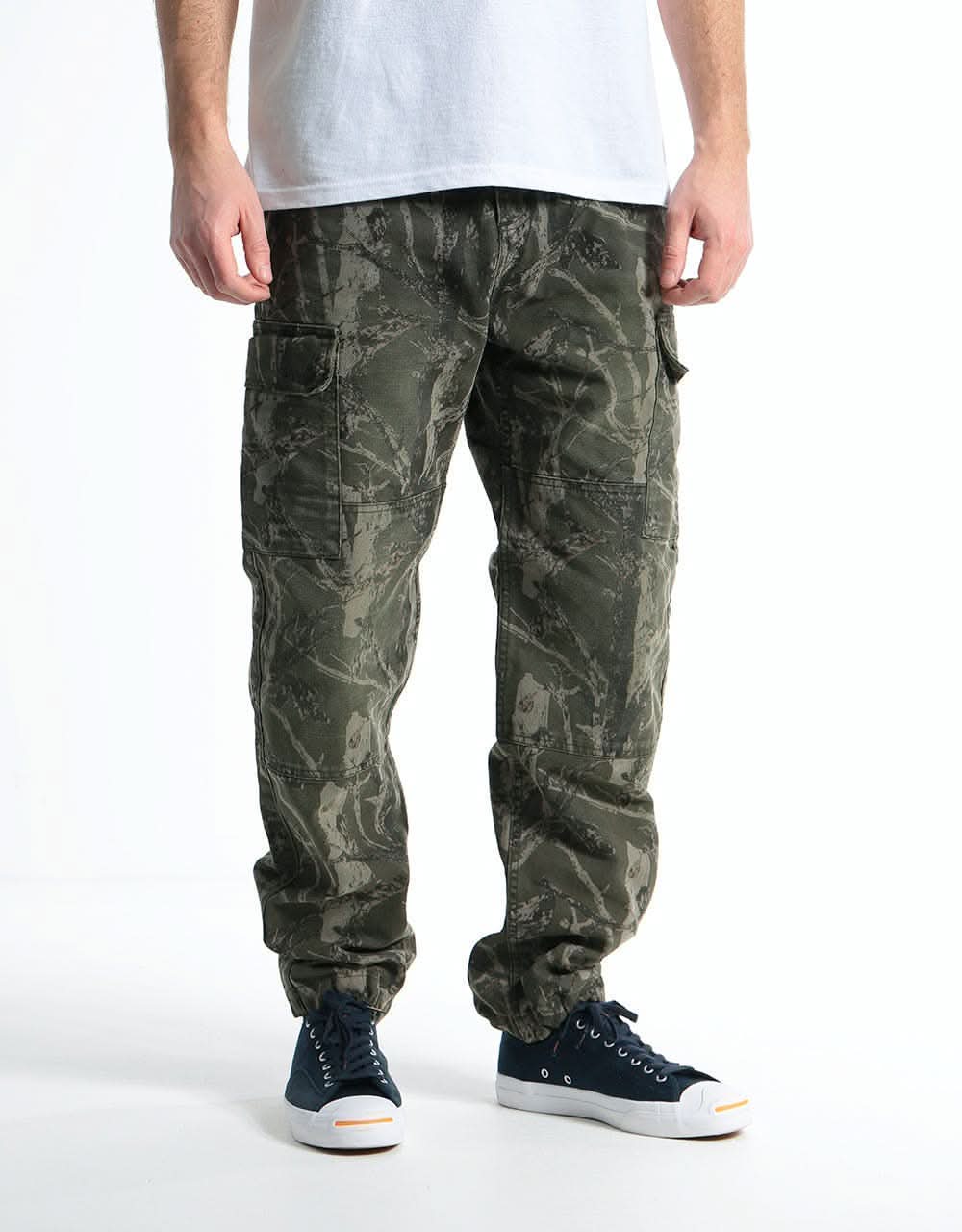 Carhartt WIP Keyton Cargo Pant - Camo Tree/Green (Aged Canvas)
