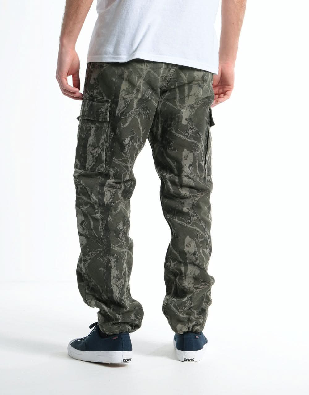 Carhartt WIP Keyton Cargo Pant - Camo Tree/Green (Aged Canvas)