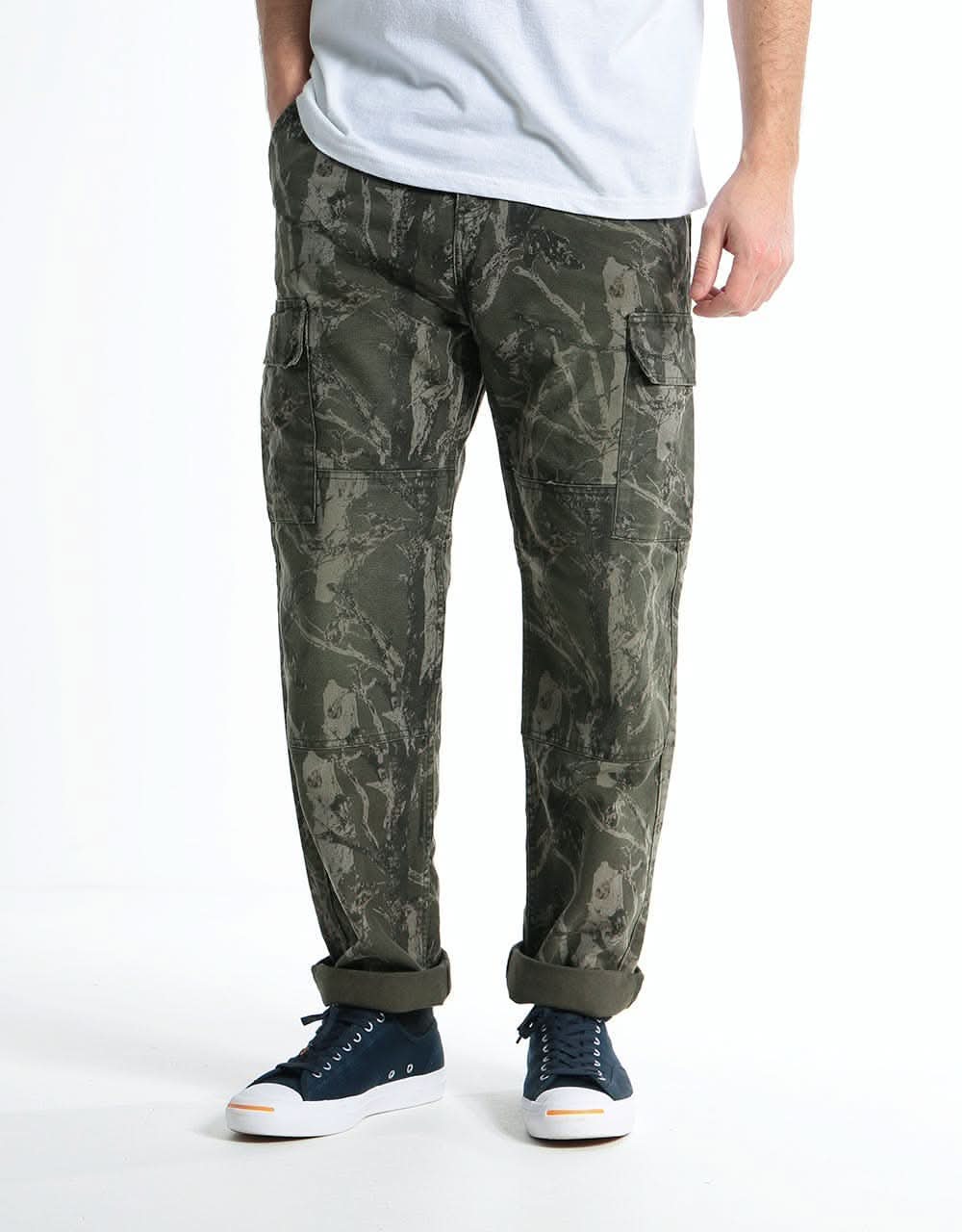 Carhartt WIP Keyton Cargo Pant - Camo Tree/Green (Aged Canvas)