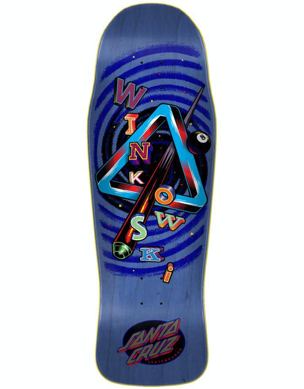 Santa Cruz Winkowski 8th Dimension Powerply Skateboard Deck - 10.34"