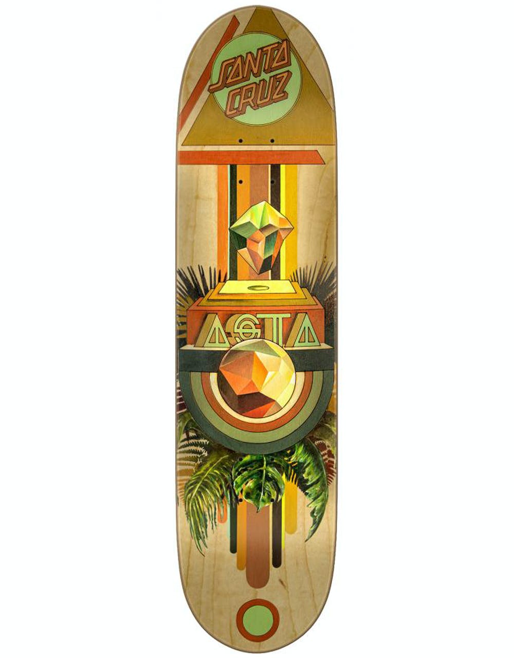 Santa Cruz Asta Paragon Powerply 'Taper Tip' Skateboard Deck - 8"