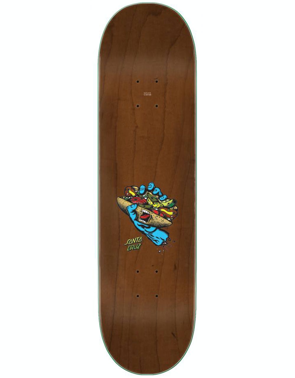 Santa Cruz Braun Snacks Everslick Skateboard Deck - 8.25"