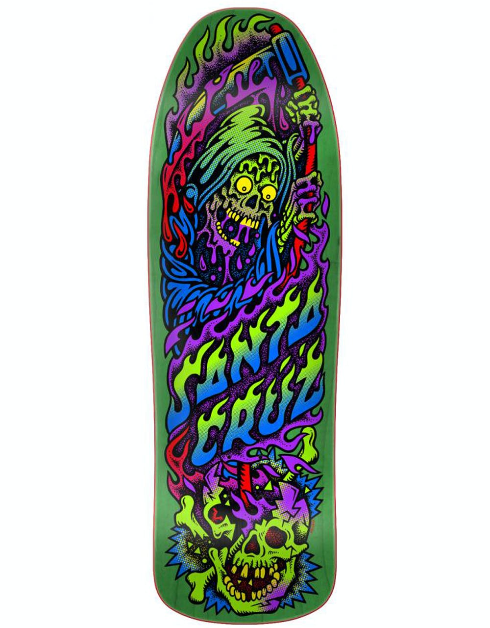 Santa Cruz Death Party Preissue Skateboard Deck - 9.35"