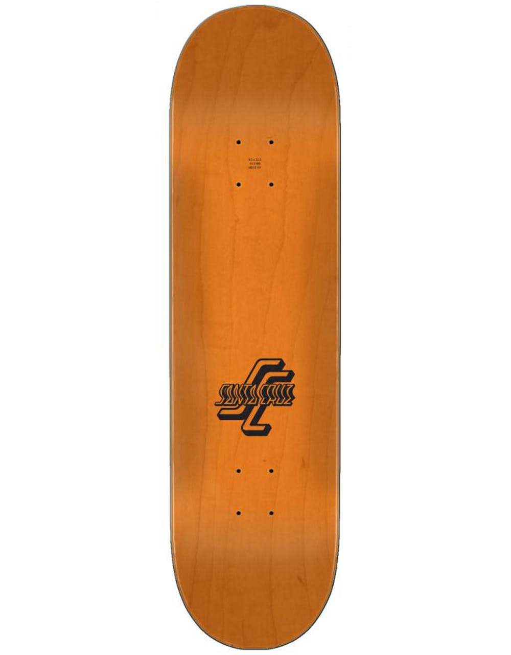 Santa Cruz Copy Hand 'Wide Tip' Skateboard Deck - 8.5"