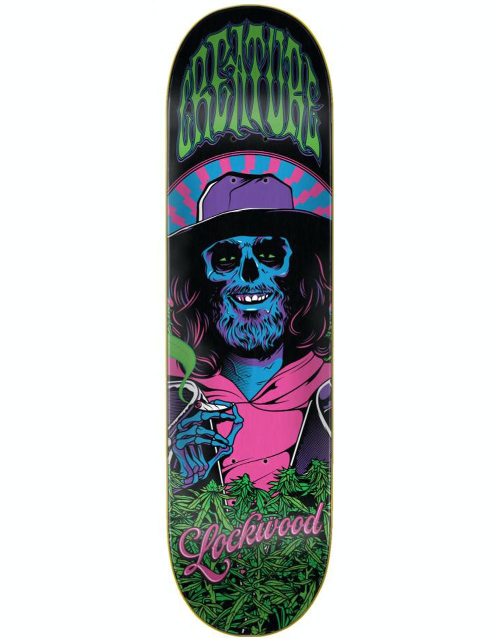Creature Lockwood Smokers Club Skateboard Deck - 8.25"