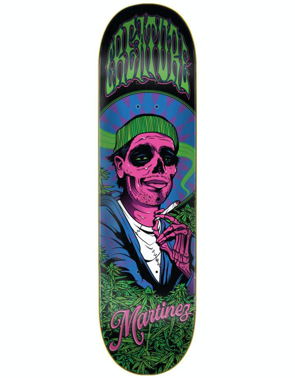 Creature Martinez Smokers Club Skateboard Deck - 8.6"