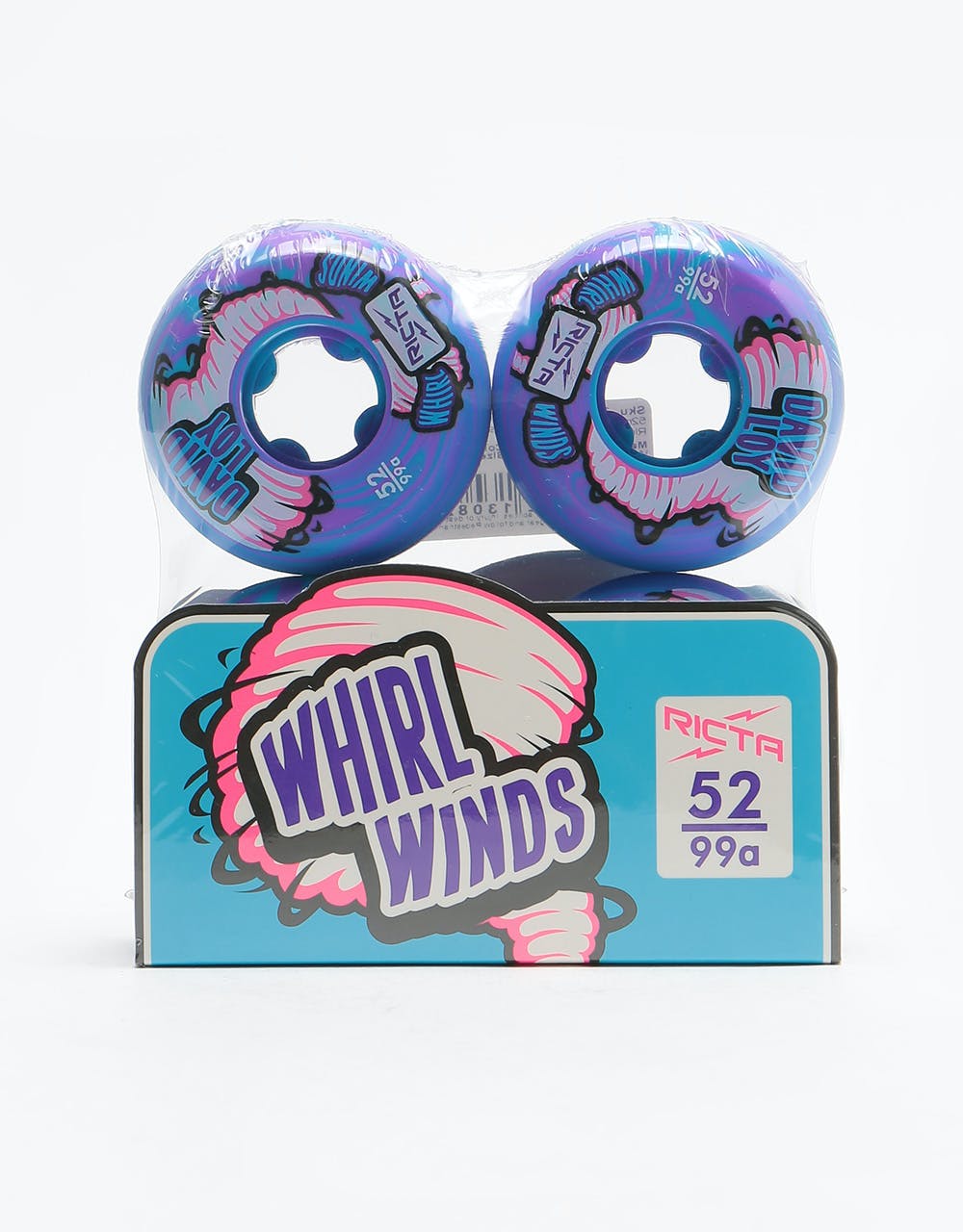 Ricta Loy Whirlwinds Swirl 99a Skateboard Wheel - 52mm