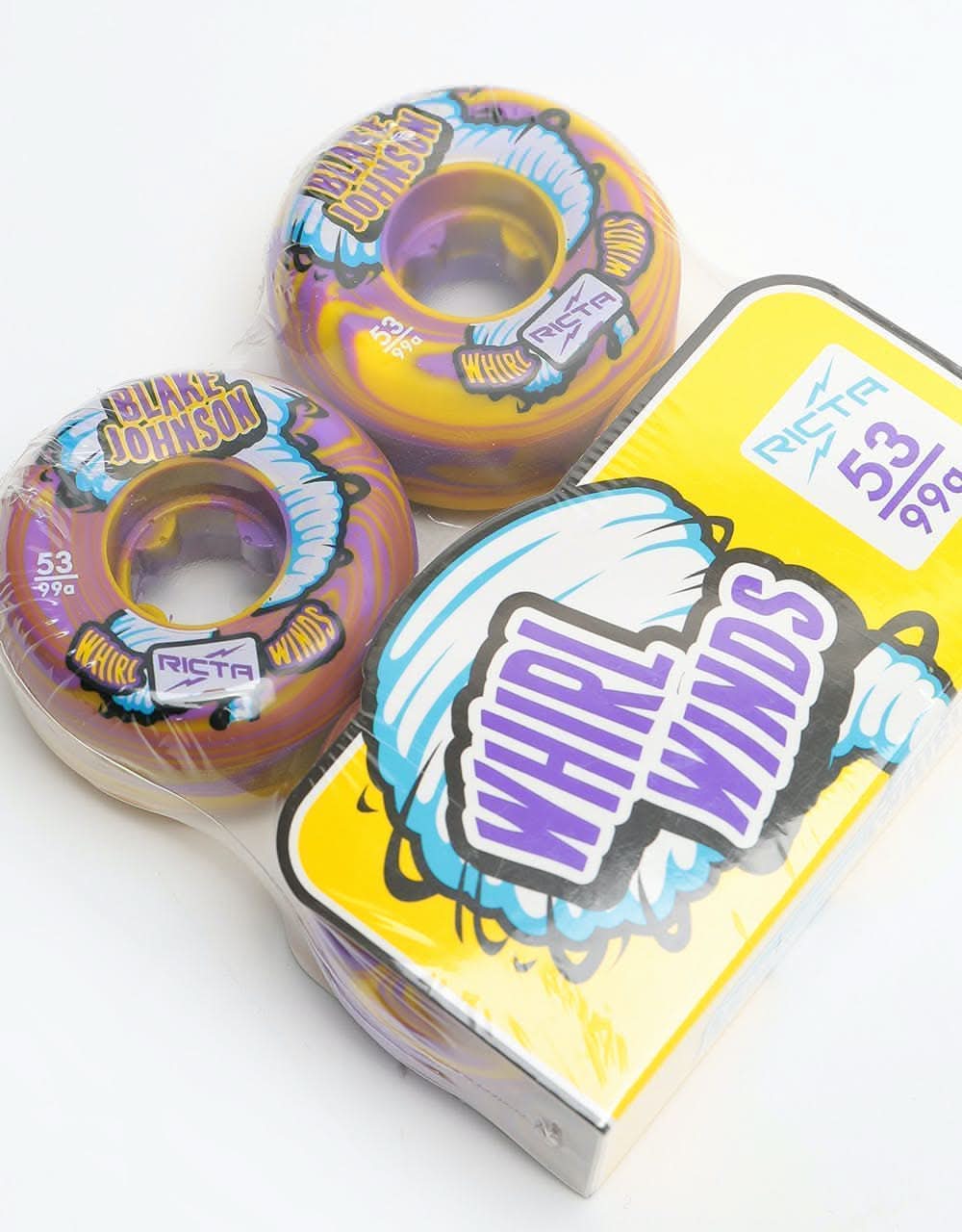 Ricta Blake Whirlwinds Swirl 99a Skateboard Wheel - 53mm