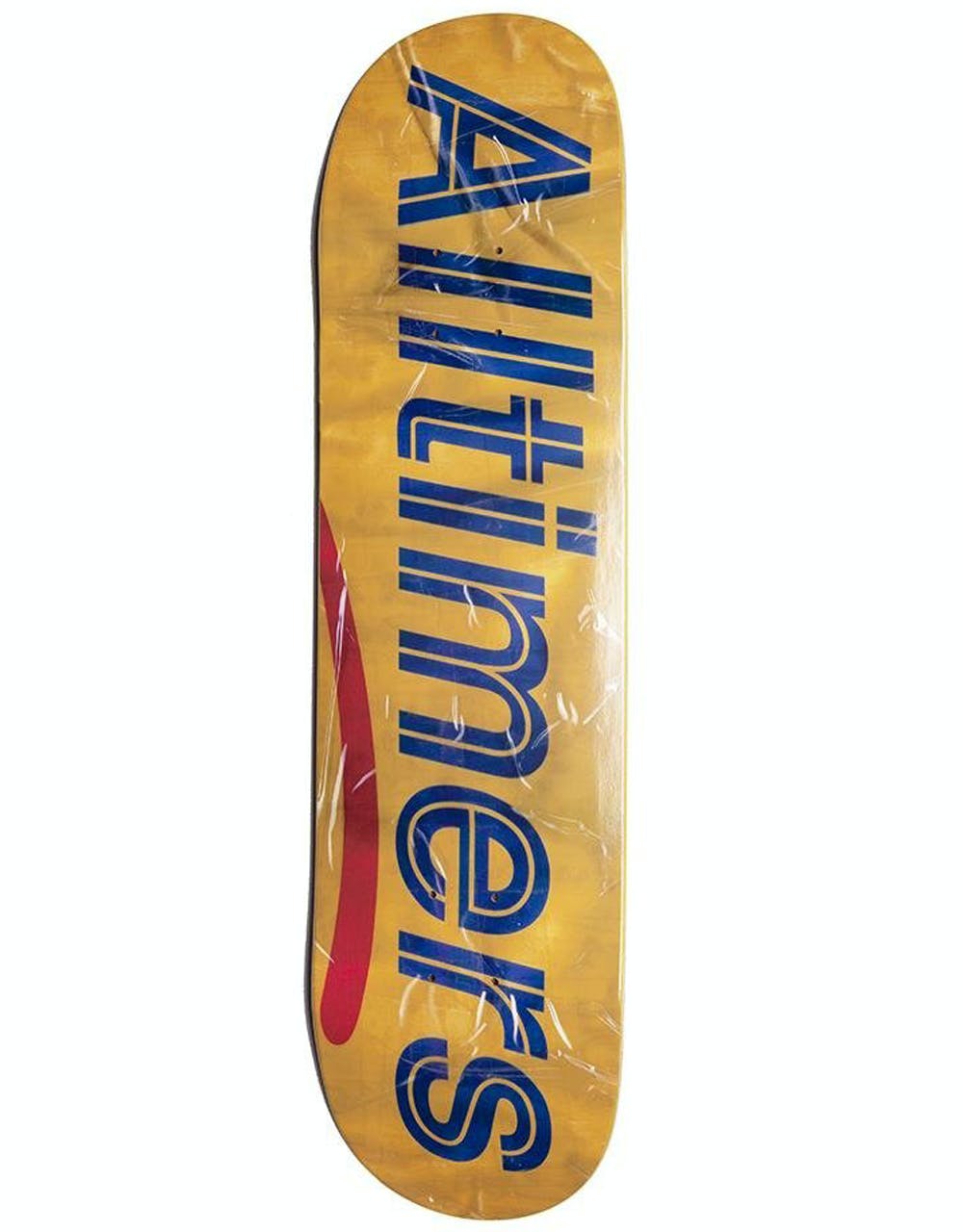 Alltimers Packing Tape Logo Skateboard Deck - 8.1"