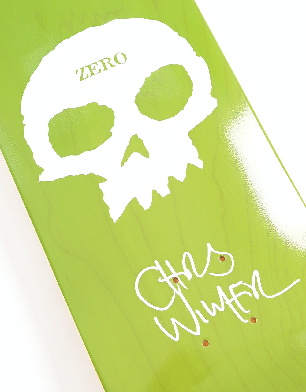 Zero Wimer Single Skull Skateboard Deck - 8.375"