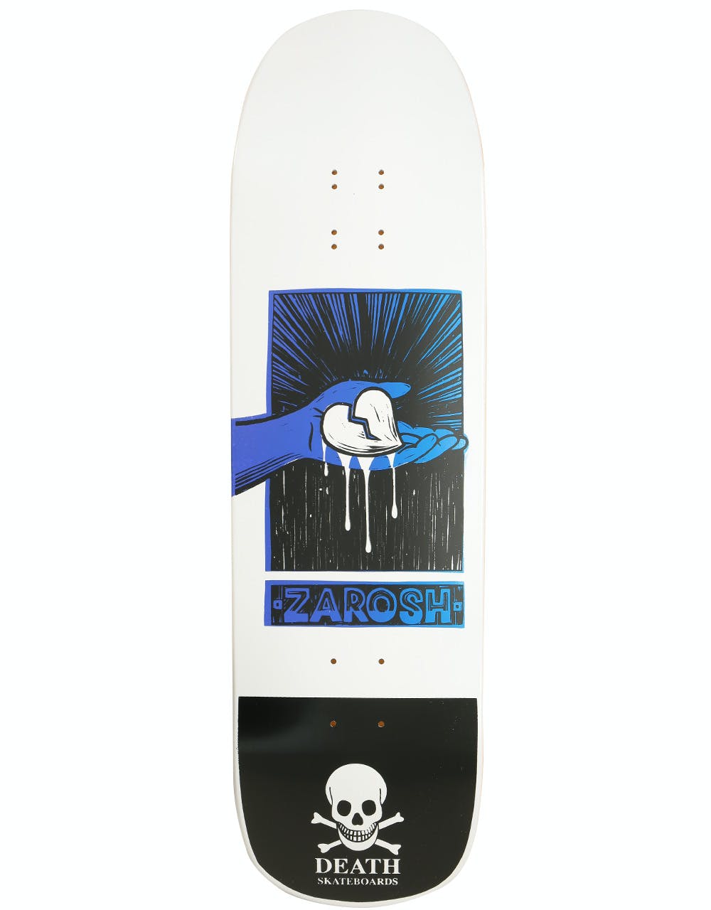 Death Zarosh Heart HS Skateboard Deck - 9"