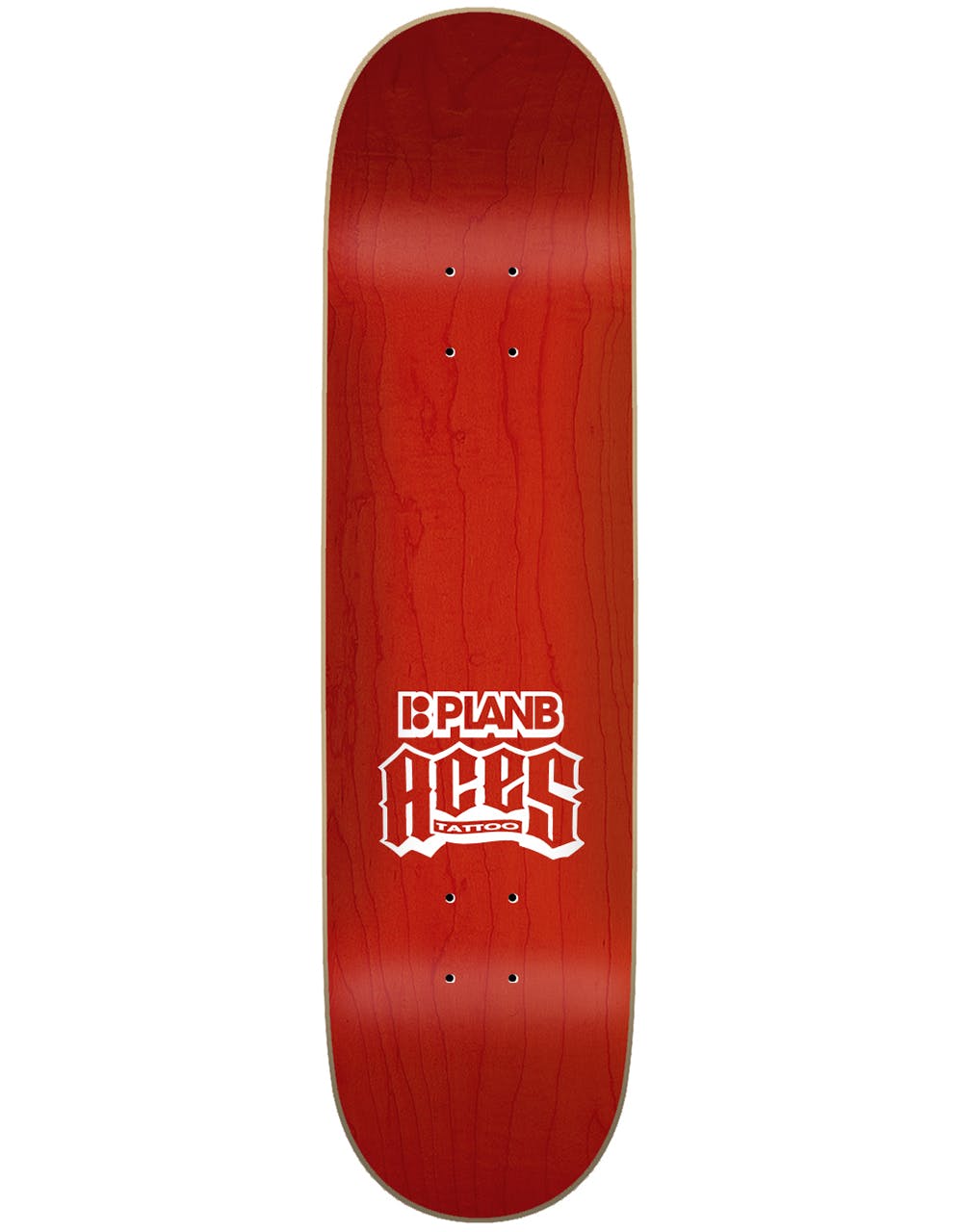 Plan B x Aces Tattoo McClung Cranial Skateboard Deck - 8.375"