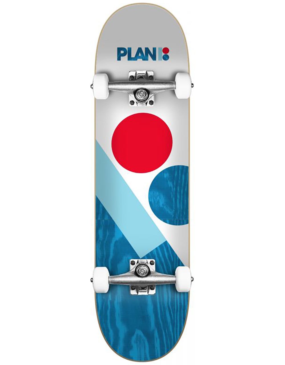 Plan B Team Slant Complete Skateboard - 8"