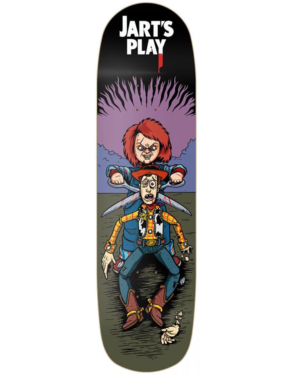 Jart 'Jarts Play' Skateboard Deck - 8.5"