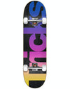 Tricks Multicolor Mini Complete Skateboard - 7.25"