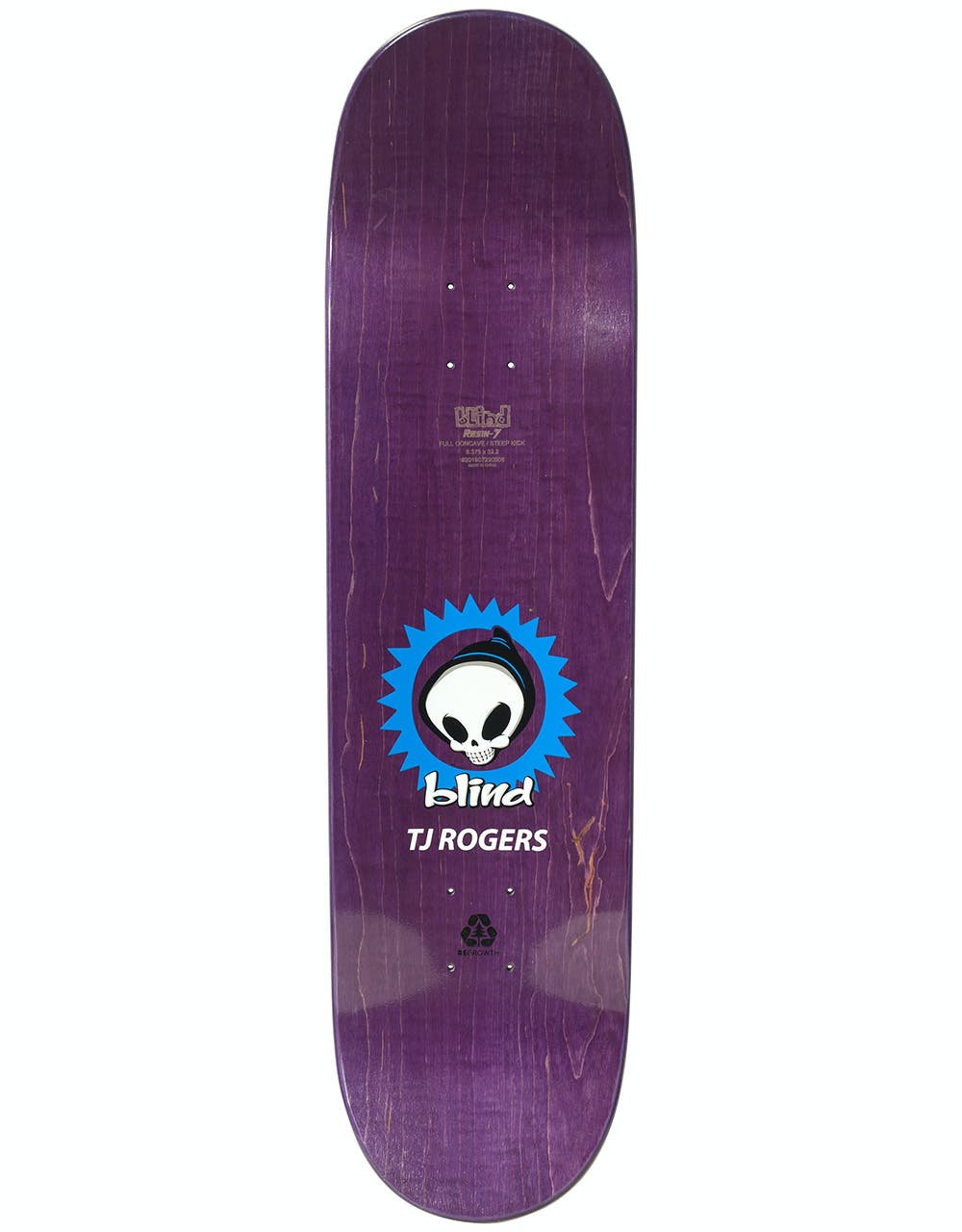 Blind Rogers Reaper Box R7 Skateboard Deck - 8.375"