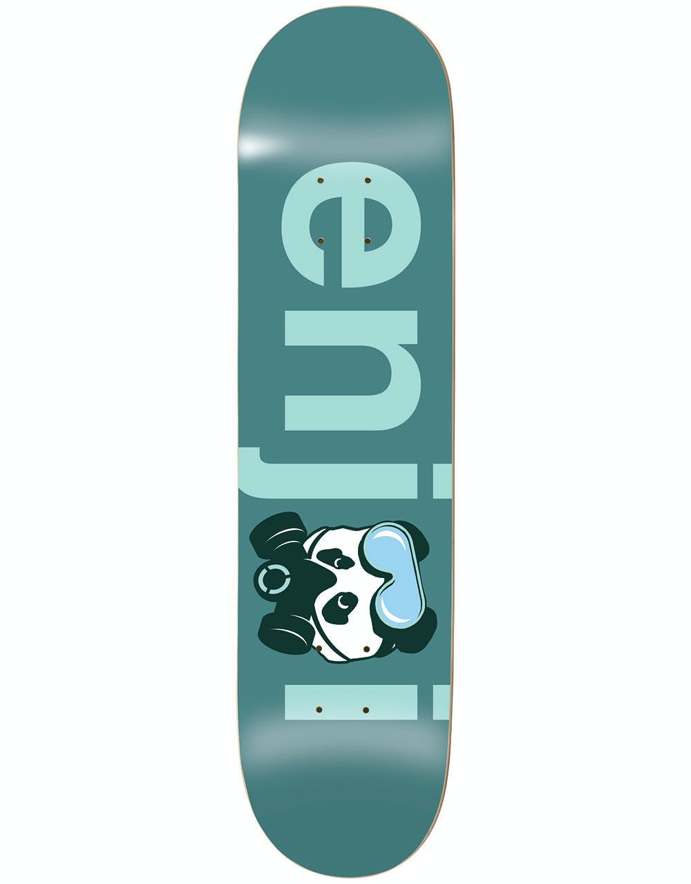 Enjoi No Brainer Gas Mask HYB Skateboard Deck - 8.125"