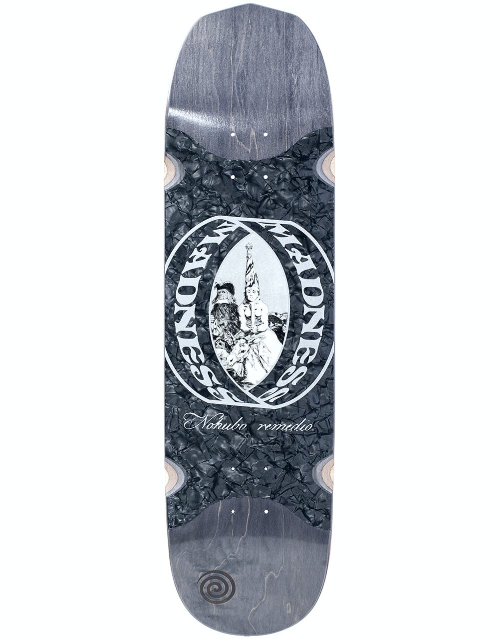 Madness Nohubo Ring 'Slick' Skateboard Deck - 8.5"