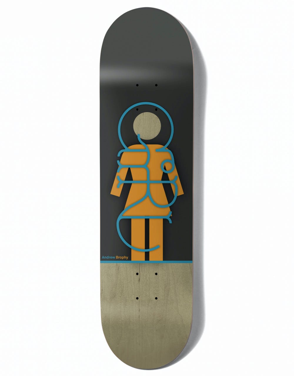 Girl Brophy OG Liner Skateboard Deck - 8.6"