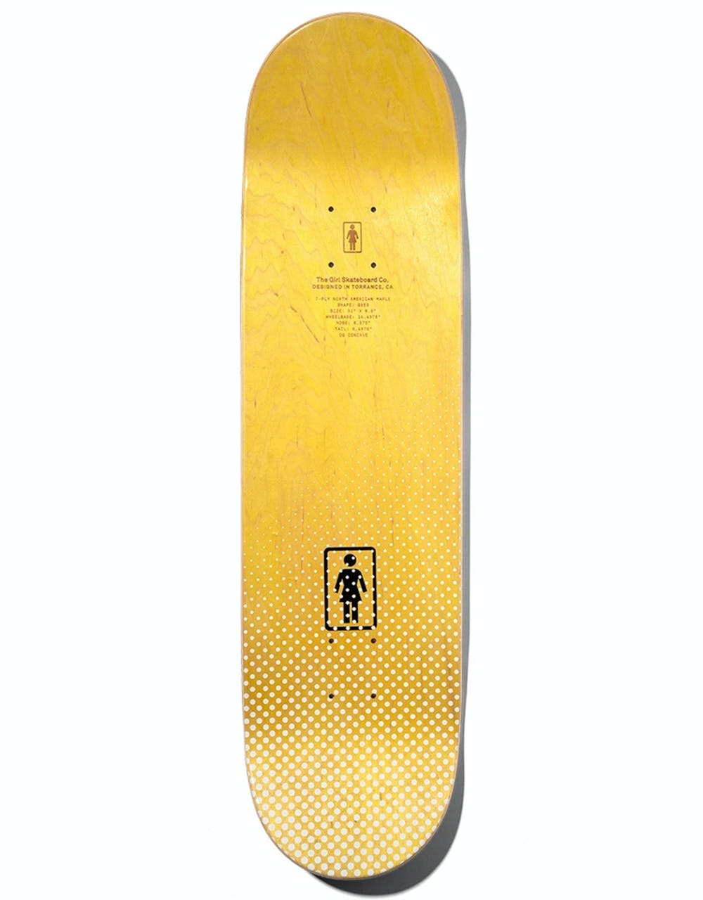 Girl Howard Dot OG Skateboard Deck - 8.5"