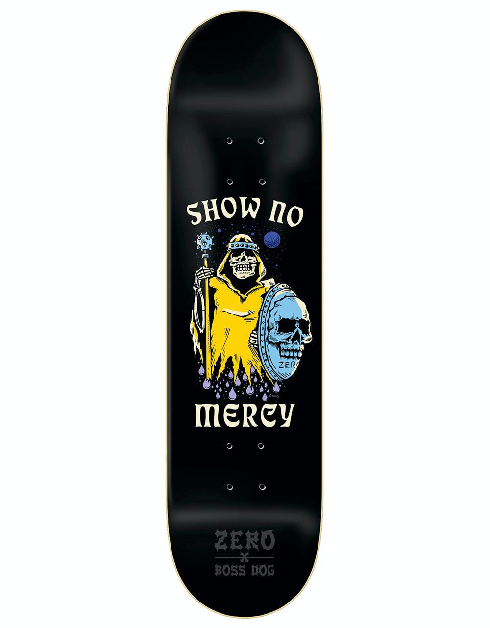 Zero x Boss Dog Summers Show No Mercy Skateboard Deck - 8.5"