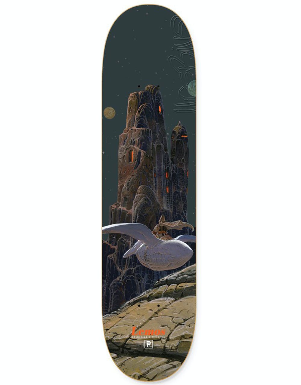 Primitive x Moebius Lemos Arzak Skateboard Deck - 8.5"