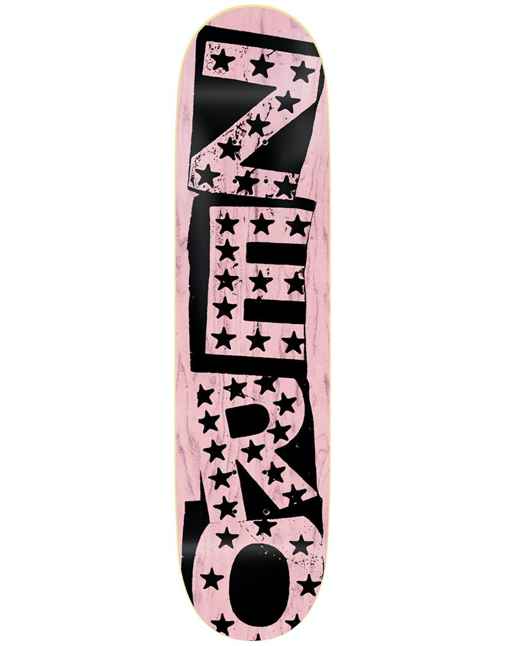 Zero Punk Stars Skateboard Deck - 8"