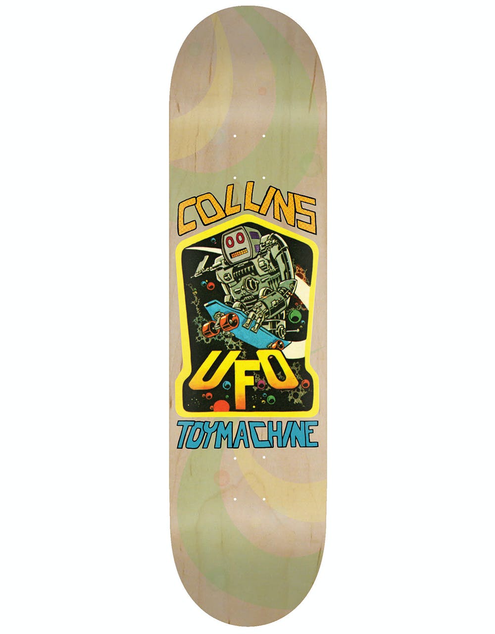 Toy Machine Collins UFO Skateboard Deck - 8.5"