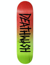 Deathwish Death Tag 'Double Dipped' Skateboard Deck - 8.5"