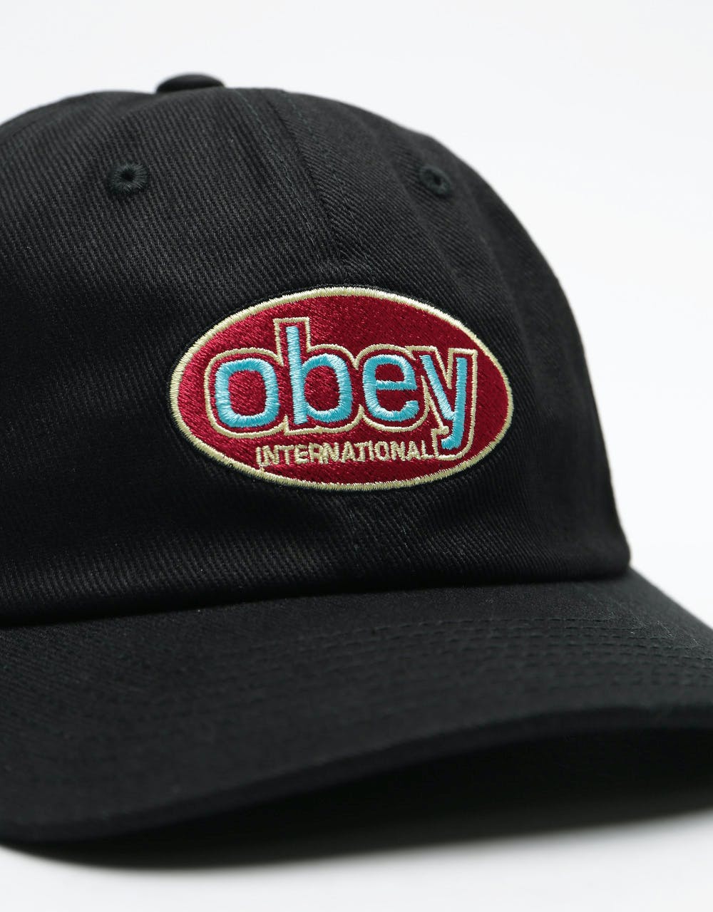 Obey Remain 6 Panel Cap - Black