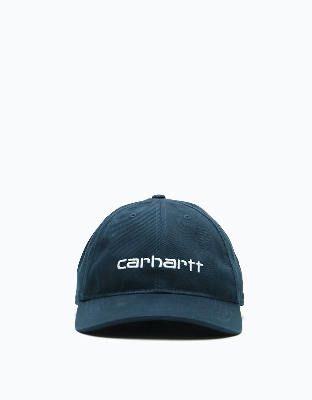 Carhartt WIP Carter Strapback Cap - Duck Blue/White