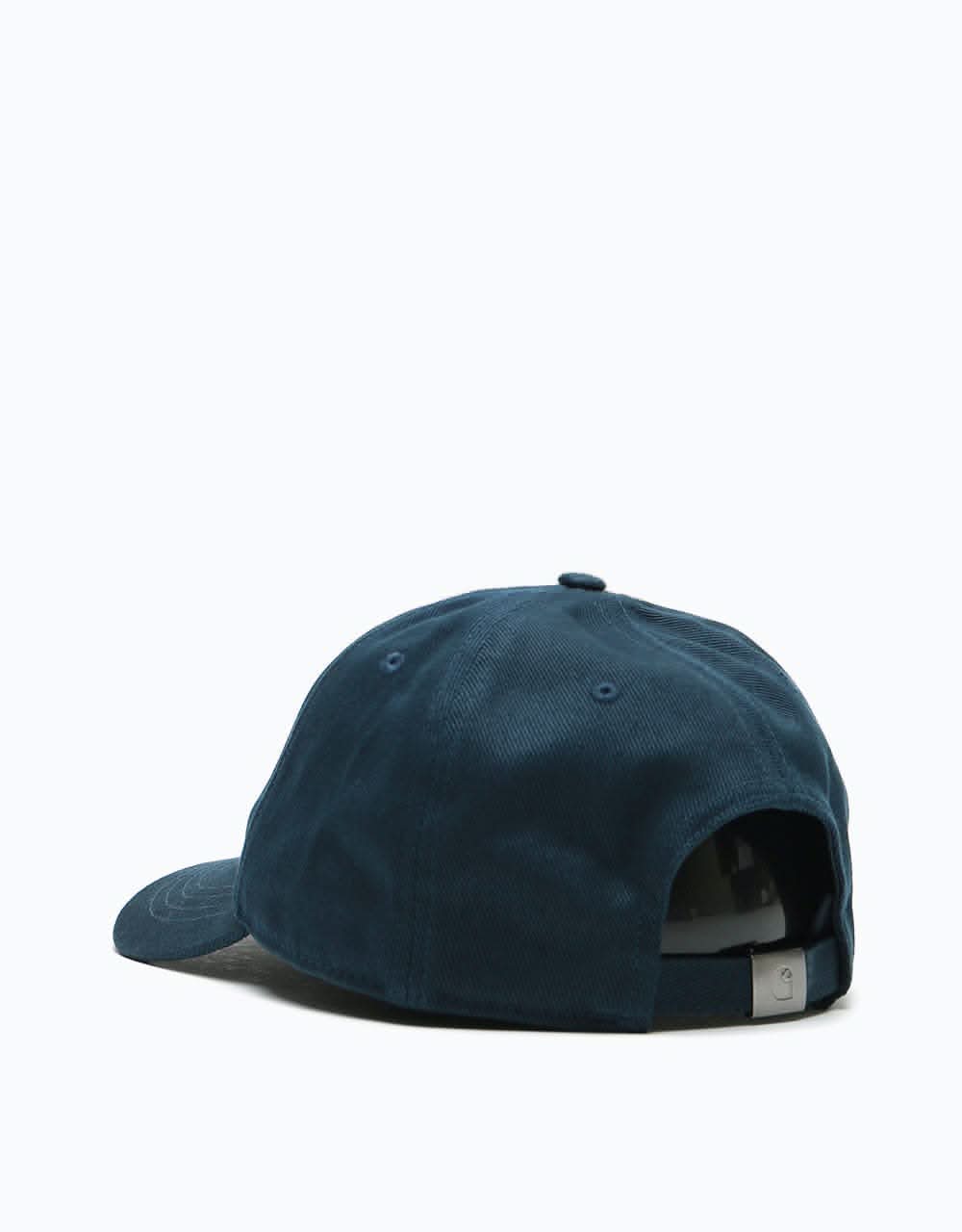 Carhartt WIP Carter Strapback Cap - Duck Blue/White