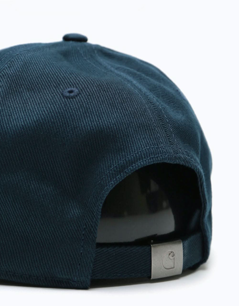 Carhartt WIP Carter Strapback Cap - Duck Blue/White
