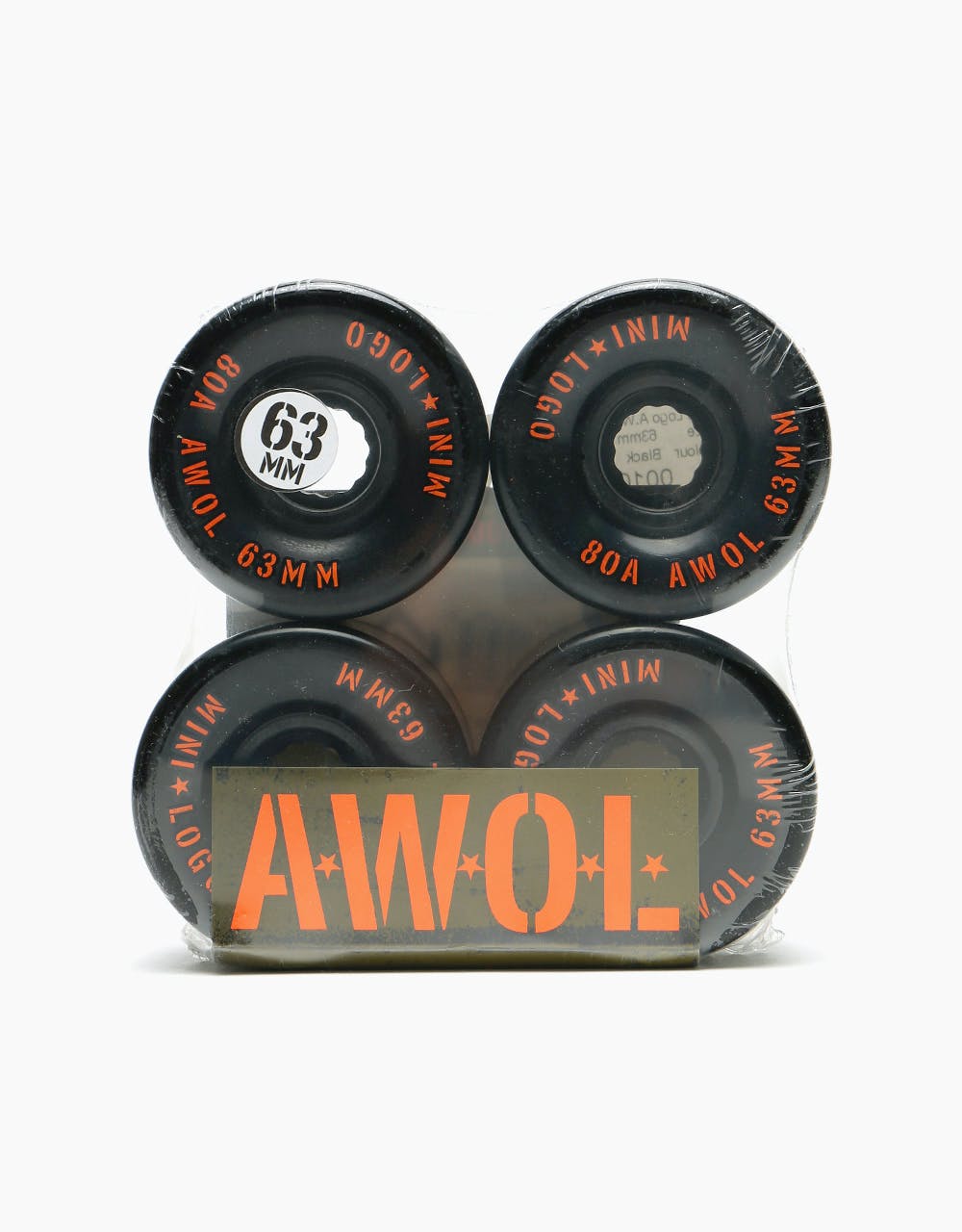 Mini Logo A.W.O.L. 80a Skateboard Wheel - 63mm