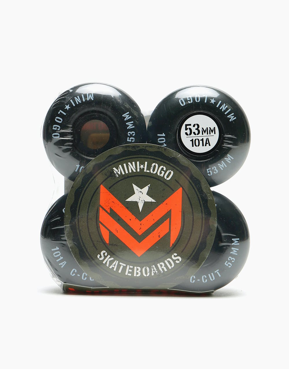 Mini Logo C-Cut 2 101a Skateboard Wheel - 53mm