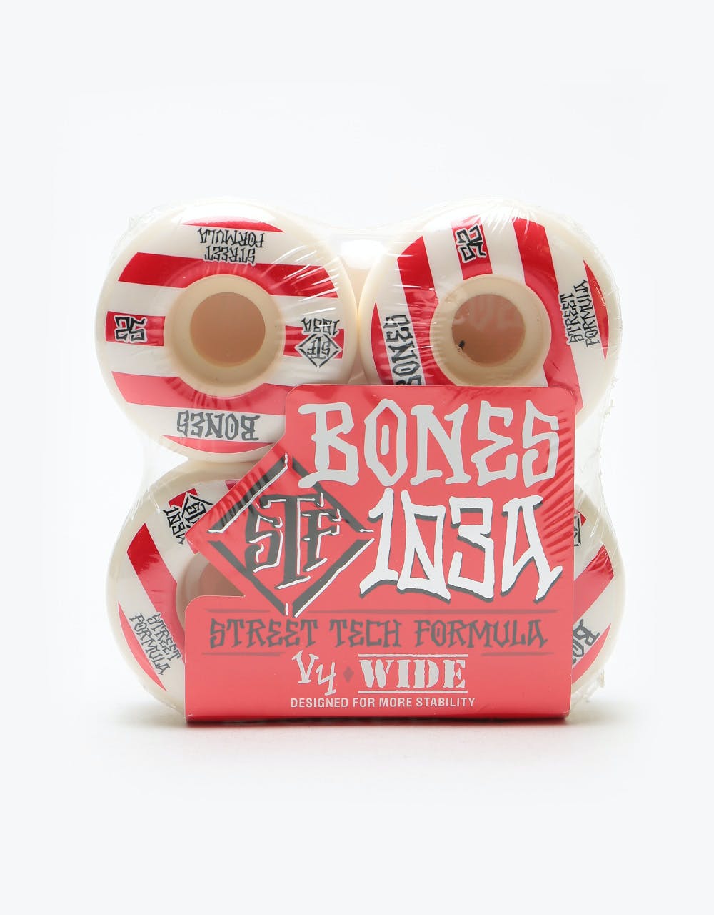 Bones Wide V4 STF 103a Skateboard Wheel - 52mm