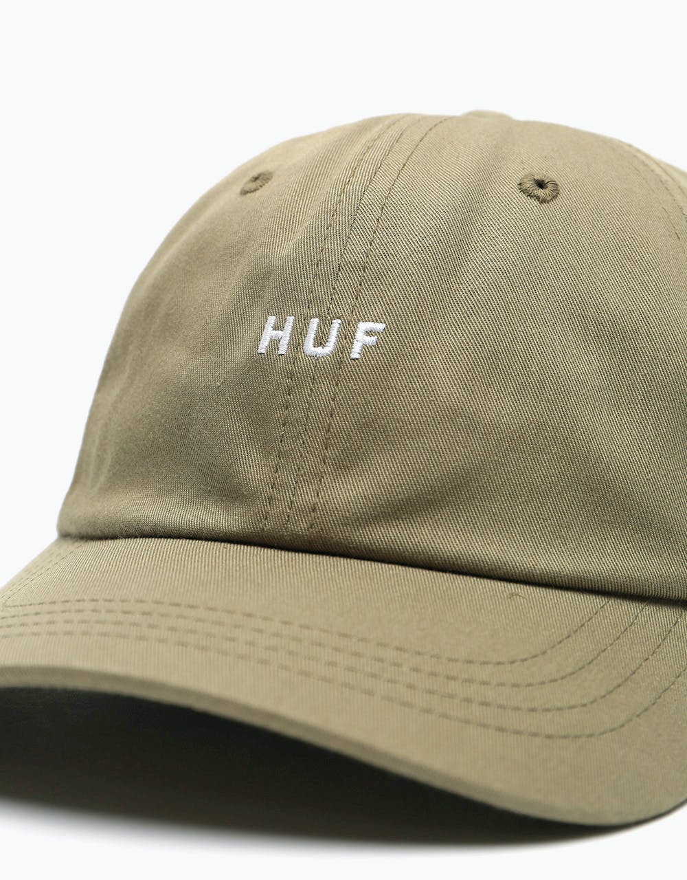 HUF OG Logo Curved Visor Cap - Drab Olive