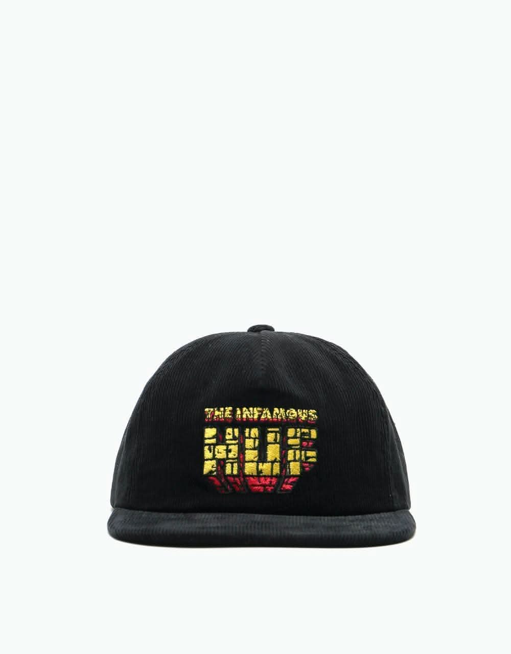 HUF Infamous Snapback Cap - Black