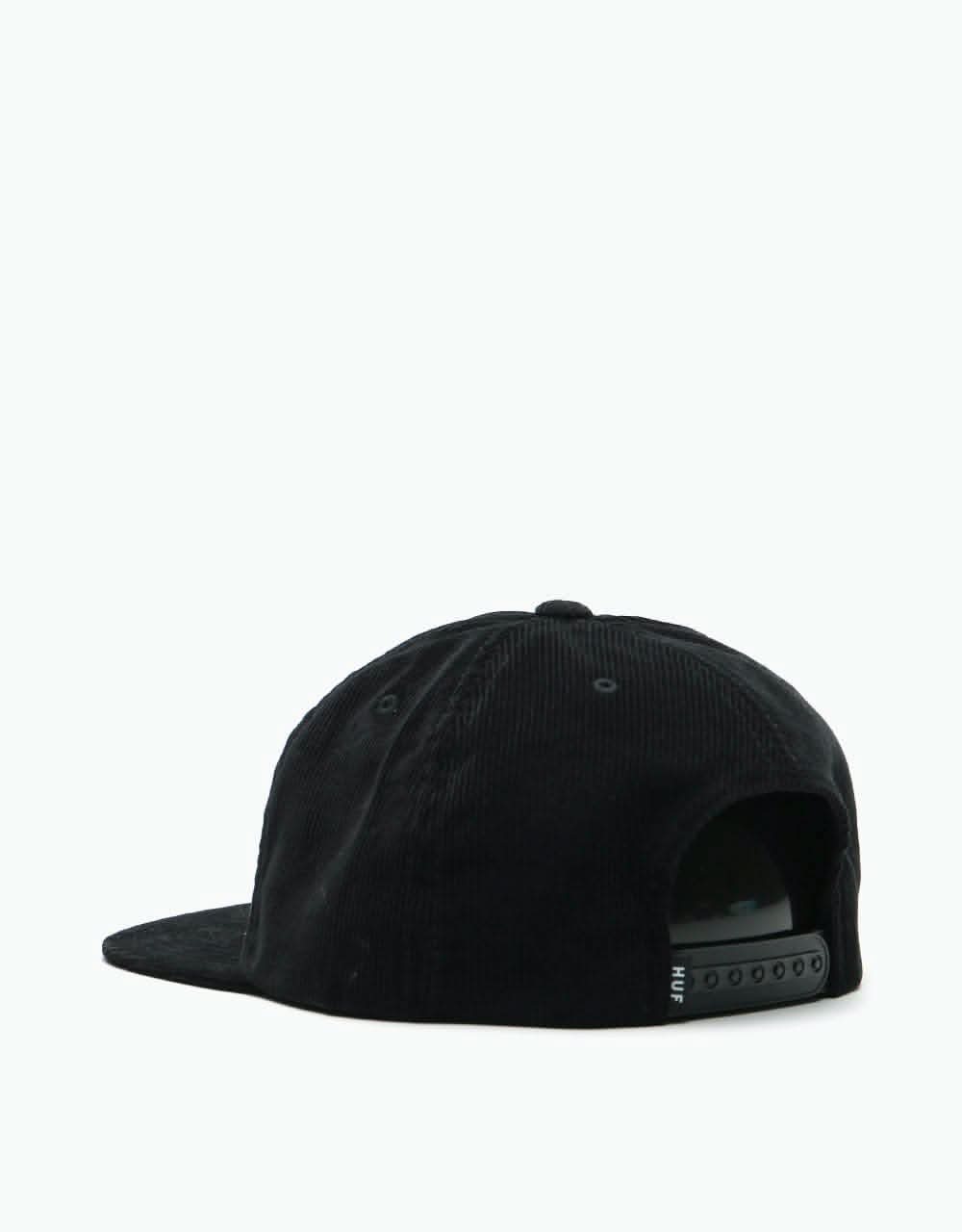 HUF Infamous Snapback Cap - Black