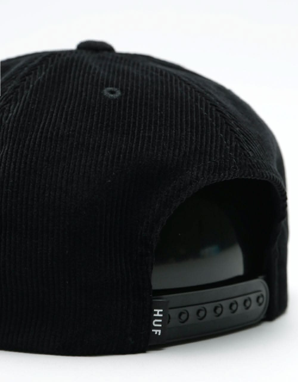 HUF Infamous Snapback Cap - Black